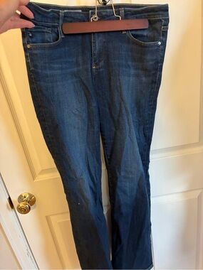 Women’s Bootcut Jeans in Dark Blue – Stretch Comfort